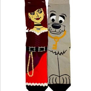 Disney Socks Pirates of the Caribbean Redd and Dog